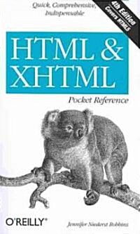 HTML and XHTML Pocket Reference (Paperback, 4th)