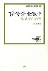 김숙중 1921년 4월 16일생