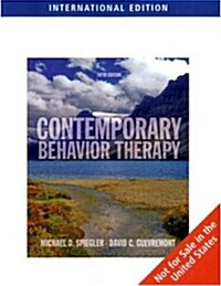 Contemporary Behavior Therapy (Paperback, 5th, International Edition)