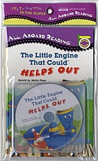 [중고] The Little Engine That Could Helps Out (Paperback + CD 1장)