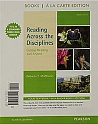 Reading Across the Disciplines: College Reading and Beyond, Books a la Carte Edition Plus New Mylab Reading with Etext - Access Card Package (Hardcover, 6)