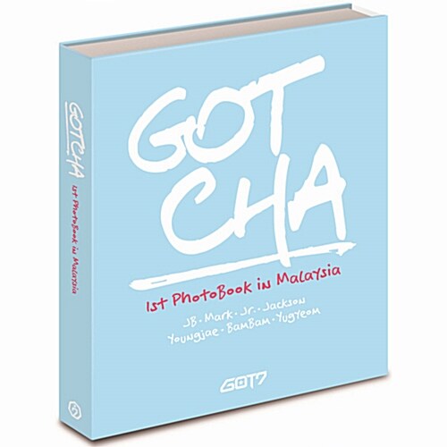 [중고] [화보집] 갓세븐(GOT7) - GOTCHA 1st Photobook in Malaysia (200p 포토북+메이킹 DVD)