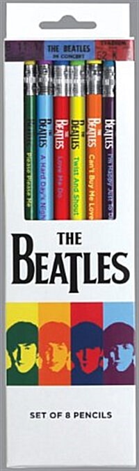 The Beatles Set of 8 Pencils (Other)