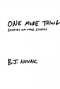 [중고] One More Thing: Stories and Other Stories (Paperback)