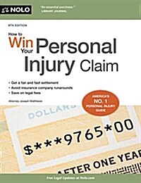 How to Win Your Personal Injury Claim (Paperback, 9)