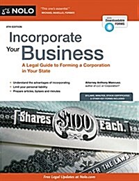 Incorporate Your Business: A Step-By-Step Guide to Forming a Corporation in Any State (Paperback, 8)