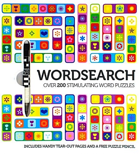 Wordsearch: Over 200 Stimulating Word Puzzles [With Pencil] (Paperback)