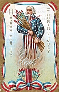 Uncle Sam W/ Fireworks - 4th of July Greeting Card (Other)