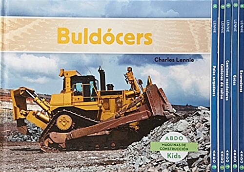 M?uinas de Construcci? (Construction Machines) (Spanish Version) (Set) (Library Binding)