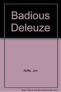 Badious Deleuze (Hardcover)