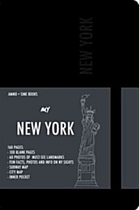 New York Visual Notebook: Black Night (Hardcover)