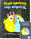 [베오영]Glad Monster Sad Monster (Hardcover + 테이프 1개) - A Book About Feelings