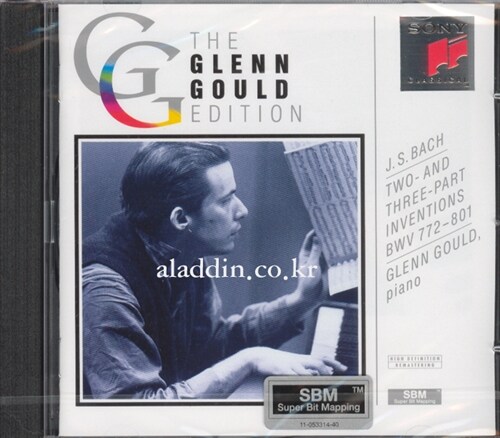 [중고] [수입] J.S Bach - Two And Three Part Inventions & Sinfonias BWV772-801 / Glenn Gould