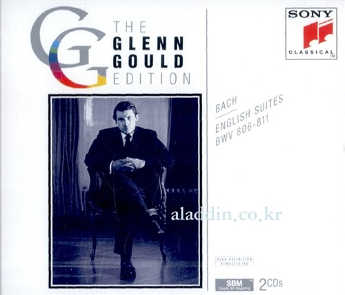 [중고] J.S Bach - English Suite BWV 806-811 / Glenn Gould