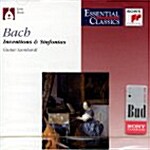 [중고] [수입] J.S Bach - Inventions & Sinfonias, BWV 772-801 / Gustav Leonhardt