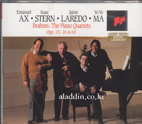 [수입] Piano Quartet OPP 25,26,60 / Emanuel Ax / Stern / Laredo