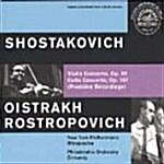 [수입] Shostakovich - Violin, Cello Concertos / Oistrakh, Rostropovich
