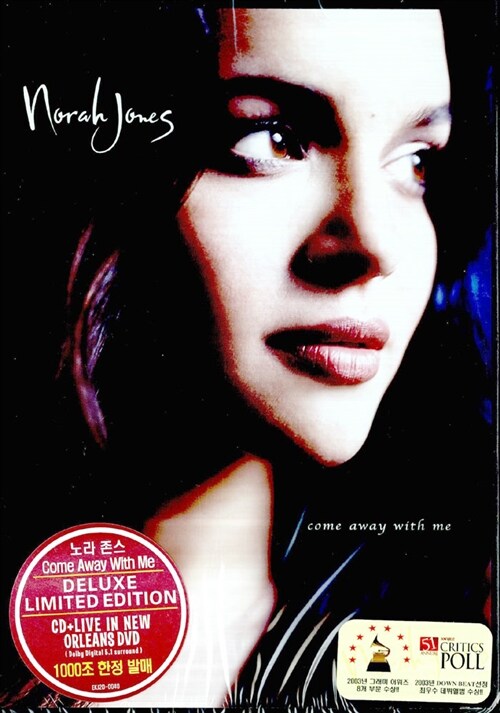 [중고] Norah Jones - Come Away With Me [CD + DVD Special Limited Edition] [1000조 한정 재발매]
