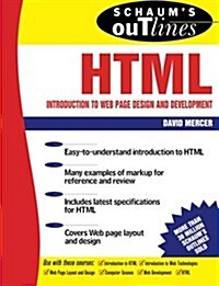 Schaums Outline of HTML (Paperback)