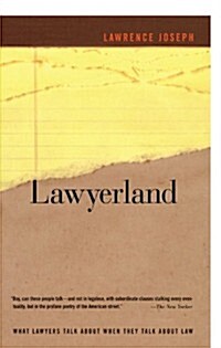 Lawyerland: An Unguarded, Street-Level Look at Law & Lawyers Today (Paperback)