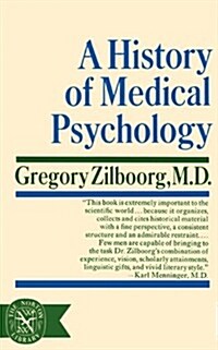 A History of Medical Psychology (Paperback)