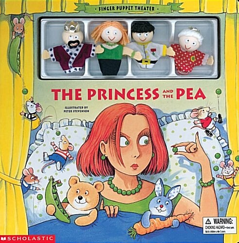 Finger Puppet Theater: Princess And The Pea (Board book)