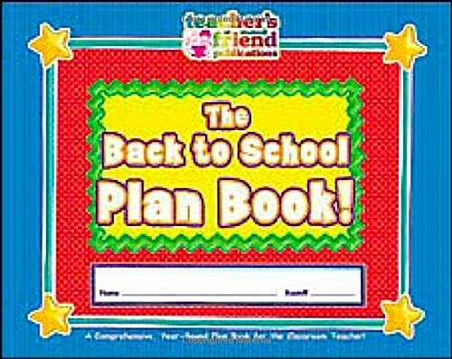 Teachers Friend Plan Book (Hardcover)