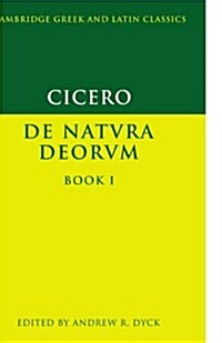 Cicero: De Natura Deorum Book I (Paperback)