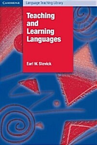 Teaching and Learning Languages (Paperback)