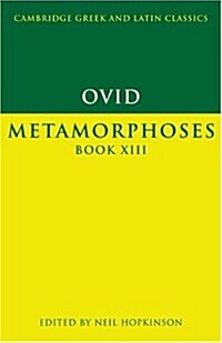 Ovid: Metamorphoses Book XIII (Paperback)