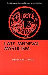 Late Medieval Mysticism (Paperback)