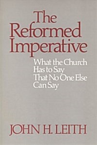 The Reformed Imperative (Paperback)