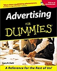 Advertising For Dummies (For Dummies (Computer/Tech)) (Paperback, 1st)