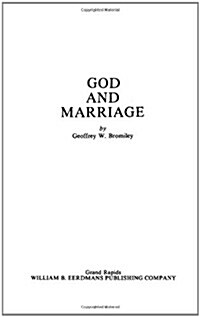 God and Marriage (Paperback)