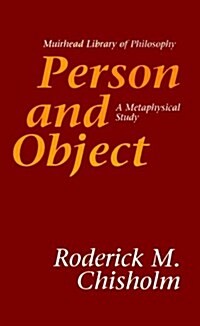 Person and Object: A Metaphysical Study (Paperback)