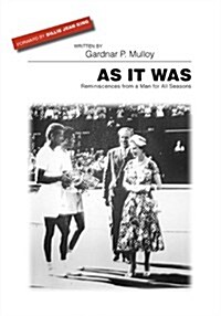 As It Was (Paperback)