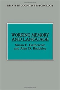 Working Memory and Language (Paperback)