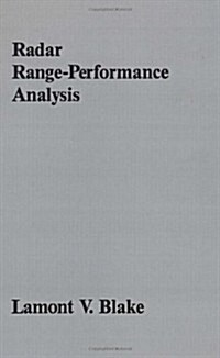 Radar Range-Performance Analysis (Hardcover)