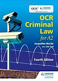 OCR Criminal Law for A2 Fourth Edition (Paperback)