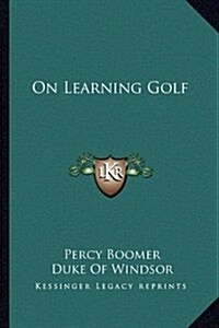 On Learning Golf (Paperback)