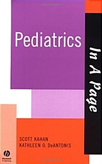 In A Page Pediatrics (In a Page Series) (Paperback, 1st)