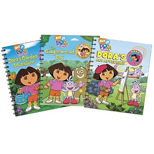 Story Reader 3 Pack Dora (Hardcover)
