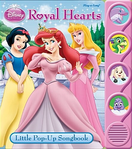 [중고] Little Pop-Up Sound Book Disney Princess Hearts (Board Book)