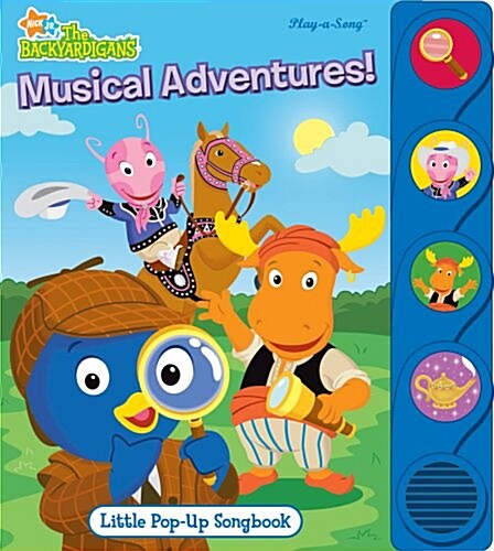 The Backyardigans Musical Adventures! (Little Popup Song Book) (Board book)
