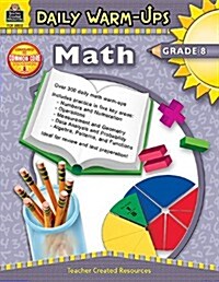 Daily Warm-Ups: Math Grade 8 (Paperback)