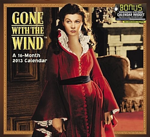 2013 Gone With the Wind Wall Calendar (Calendar, 16m Wal)