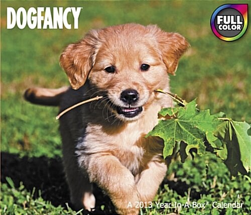 2013 Dog Fancy Year-In-A-Box Calendar (Calendar, Pag)