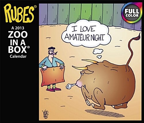 2013 Rubes Zoo Year-In-A-Box Calendar (Calendar, Pag)