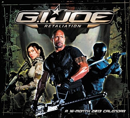 2013 G.I. Joe: Retaliation Wall Calendar (Calendar, 16m Wal)