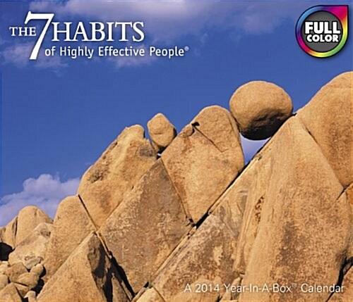 2014 The 7 Habits of Highly Effective People Year-in-a-Box (Calendar, Pag)